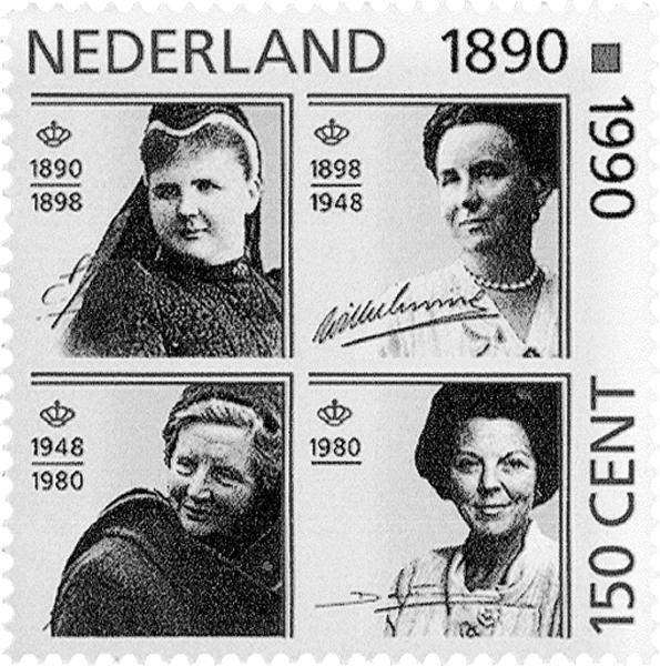 100 jaar oranje vrouwen  1990